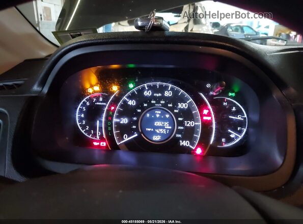 5J6RM4H57GL067233 2016 HONDA CR-V Коричневый Вид задних сидений