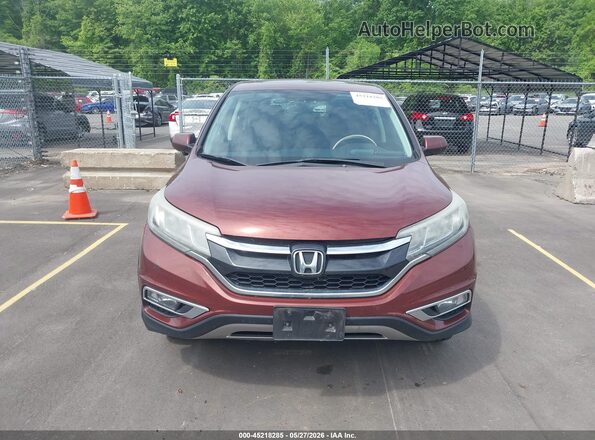 5J6RM4H59GL099701 2016 HONDA CR-V Burgundy Вид панелі приладів