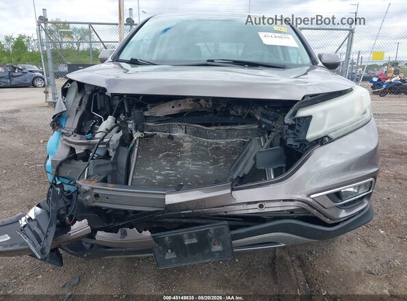 5J6RM4H59GL134320 2016 HONDA CR-V Brown ხელსაწყოთა პანელის ხედი