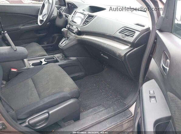 5J6RM4H59GL134320 2016 HONDA CR-V Brown წინა სალონის ხედი