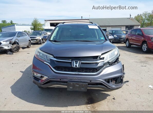 5J6RM4H70GL021843 2016 HONDA CR-V Gray Вид задньої частини салону