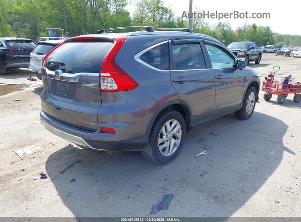 5J6RM4H70GL021843 2016 HONDA CR-V Gray Задня права чверть