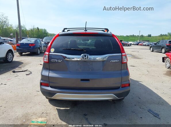 5J6RM4H70GL021843 2016 HONDA CR-V Gray 