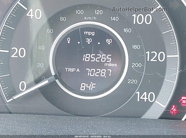 5J6RM4H70GL021843 2016 HONDA CR-V Gray 