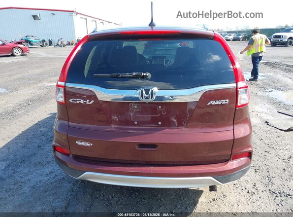 5J6RM4H73GL053976 2016 HONDA CR-V Red 