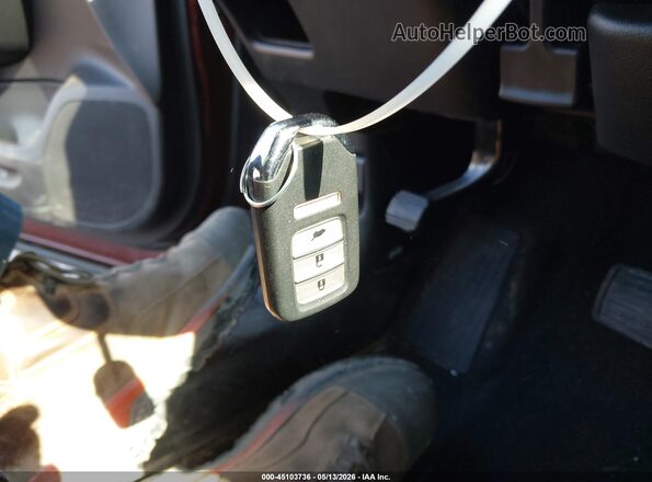 5J6RM4H73GL053976 2016 HONDA CR-V Red Widok deski rozdzielczej