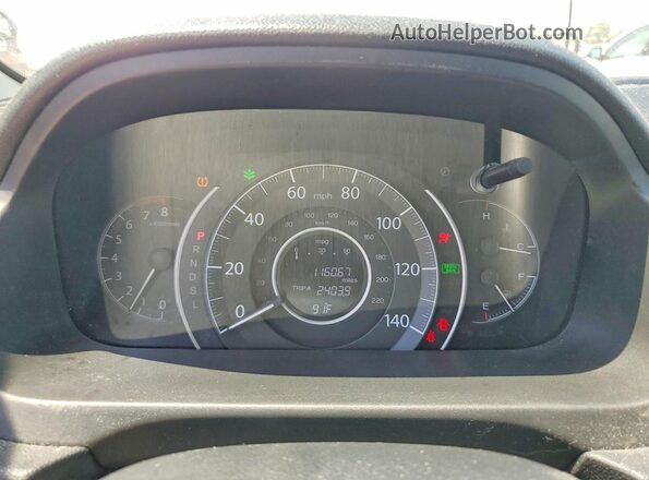 5J6RM4H73GL107521 2016 HONDA CR-V Silver 