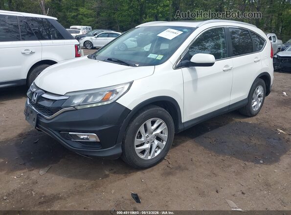 5J6RM4H73GL115229 2016 HONDA CR-V White Առջևի ձախ երեք քառորդ տեսարան