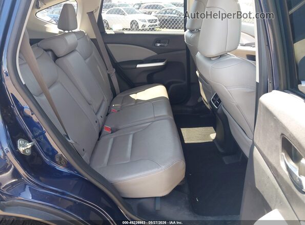 5J6RM4H74GL036815 2016 HONDA CR-V Blue 