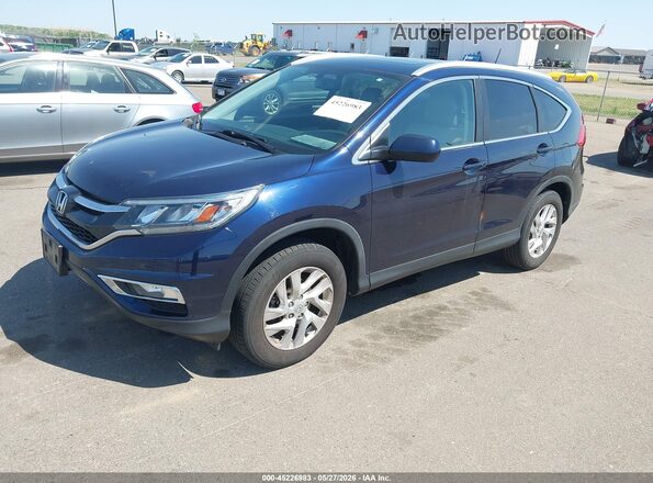5J6RM4H74GL036815 2016 HONDA CR-V Blue 