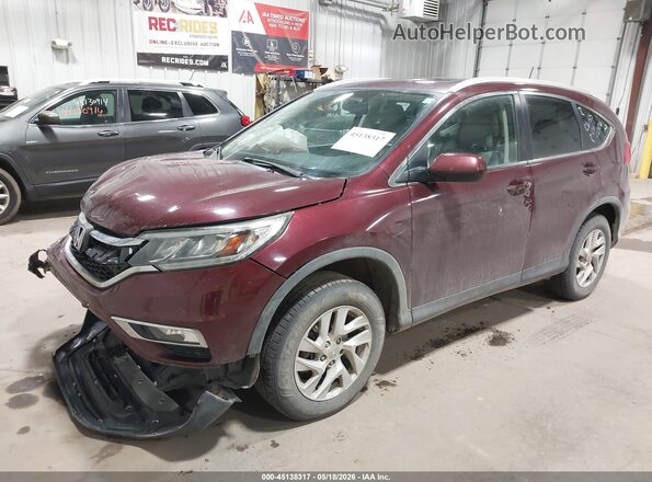 5J6RM4H74GL070432 2016 HONDA CR-V Burgundy Front left