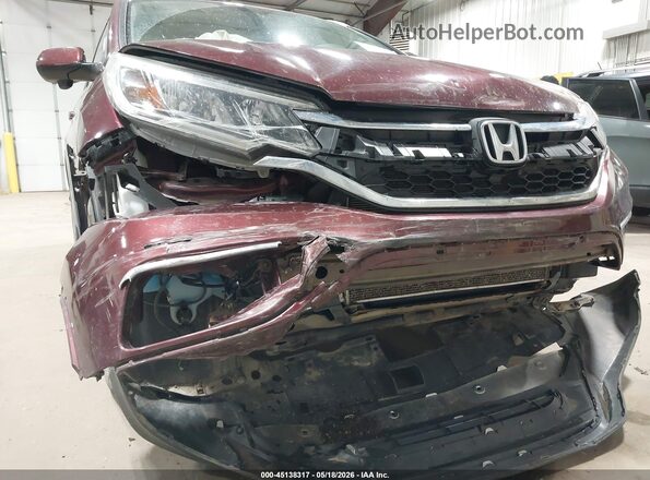 5J6RM4H74GL070432 2016 HONDA CR-V Burgundy Front view