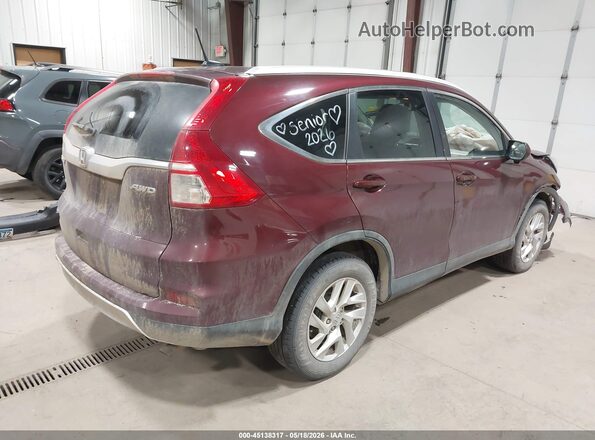5J6RM4H74GL070432 2016 HONDA CR-V Burgundy Rear right