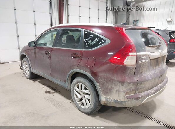 5J6RM4H74GL070432 2016 HONDA CR-V Burgundy Rear left