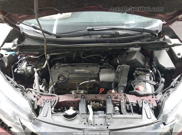 5J6RM4H74GL070432 2016 HONDA CR-V Burgundy Rear view