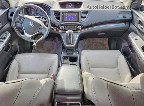 5J6RM4H75GL120593 2016 HONDA CR-V Blue 