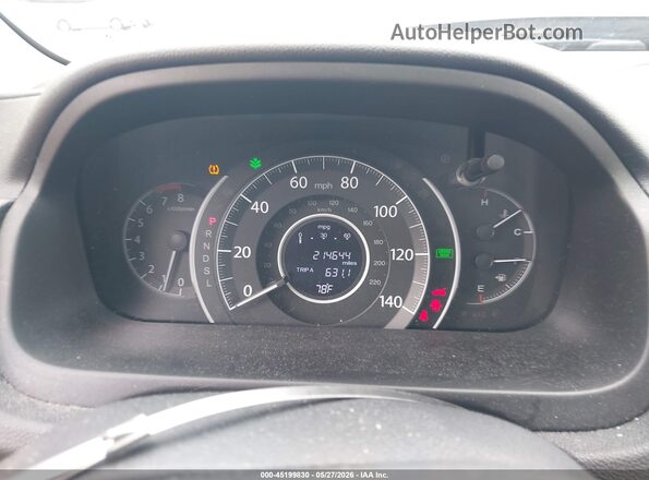 5J6RM4H77GL005607 2016 HONDA CR-V Burgundy Vista de los asientos traseros