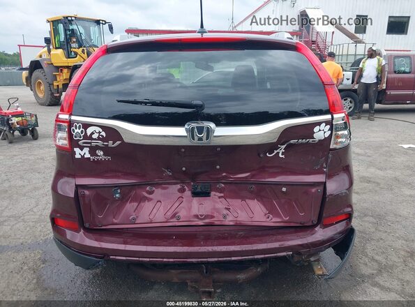 5J6RM4H77GL005607 2016 HONDA CR-V Burgundy 