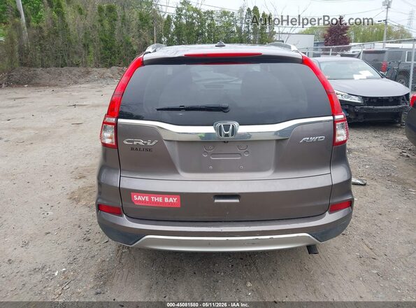 5J6RM4H77GL039451 2016 HONDA CR-V Коричневый 