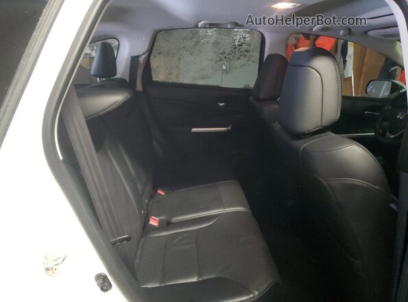 5J6RM4H77GL042446 2016 HONDA CR-V White უკანა სავარძლების ხედი