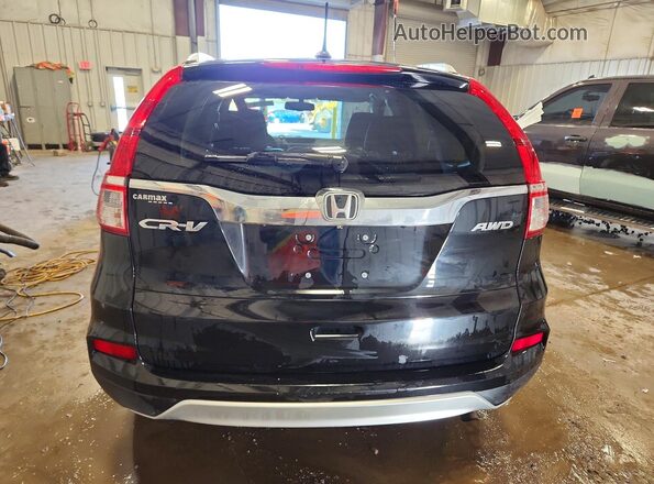 5J6RM4H77GL125181 2016 HONDA CR-V Black 