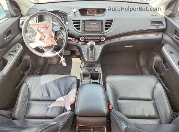 5J6RM4H77GL125181 2016 HONDA CR-V Black 
