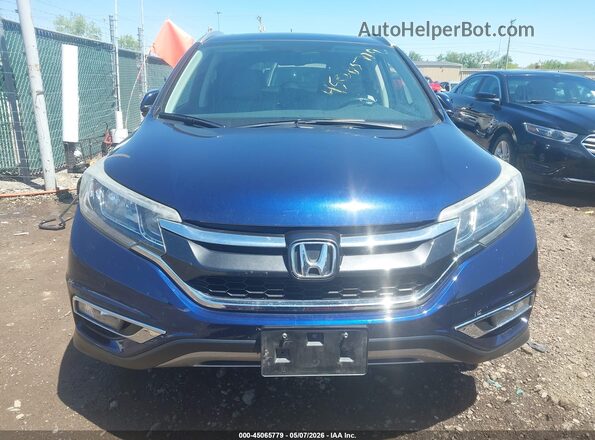 5J6RM4H79GL061922 2016 HONDA CR-V Blue 