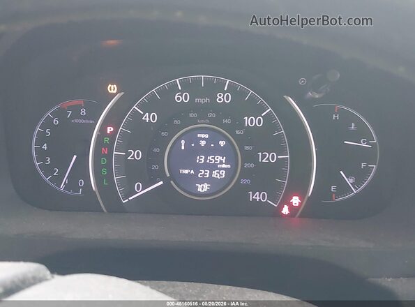 5J6RM4H7XGL111677 2016 HONDA CR-V White Հետևի նստատեղերի տեսք