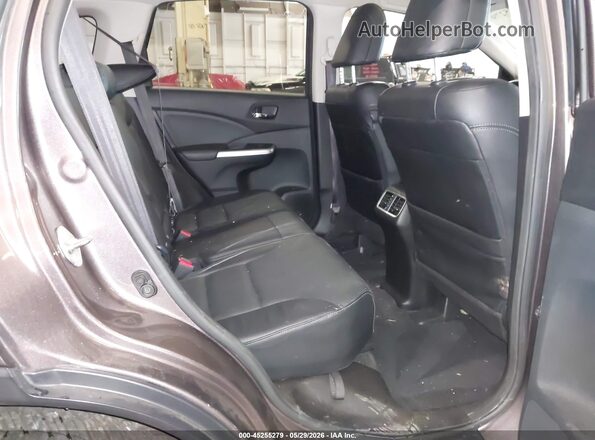 5J6RM4H90GL115061 2016 HONDA CR-V Brown Widok naklejki z numerem VIN