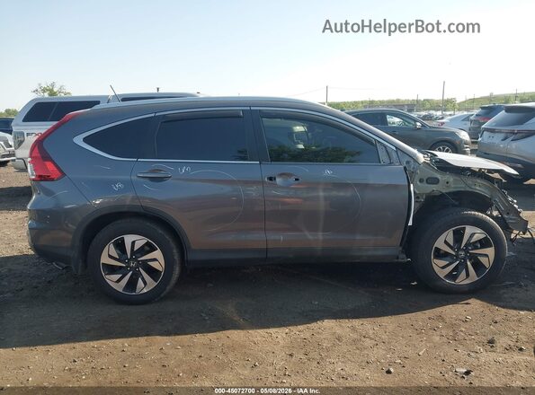5J6RM4H91GL064489 2016 HONDA CR-V Серый Вид задней части салона