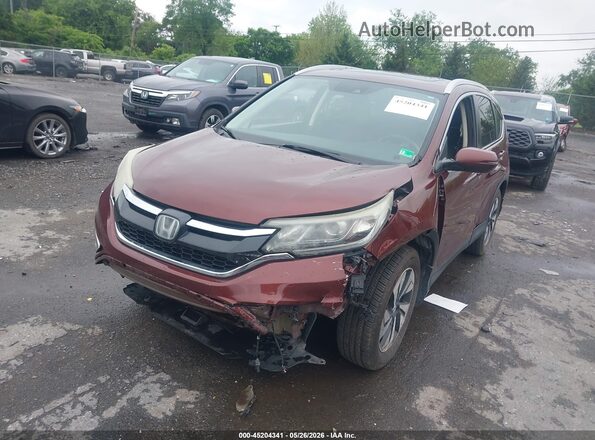 5J6RM4H94GL054135 2016 HONDA CR-V Brown Առջևի ձախ երեք քառորդ տեսարան