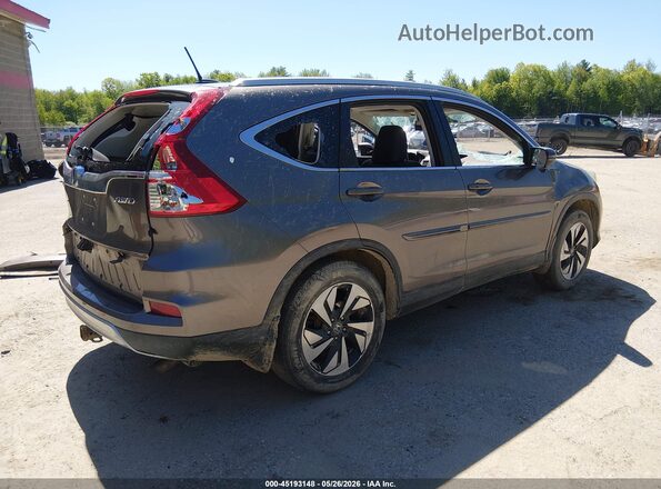 5J6RM4H98GL067812 2016 HONDA CR-V Gray Rear right