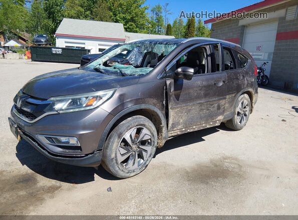 5J6RM4H98GL067812 2016 HONDA CR-V Gray Front left