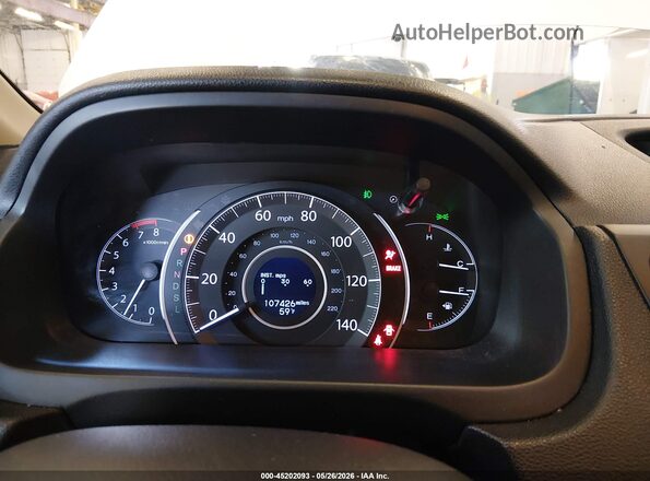 5J6RM4H99GL113213 2016 HONDA CR-V White Rear seats view