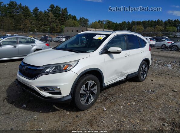 5J6RM4H9XGL040532 2016 HONDA CR-V White Передня ліва чверть