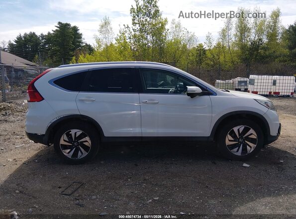 5J6RM4H9XGL040532 2016 HONDA CR-V White Вид задньої частини салону