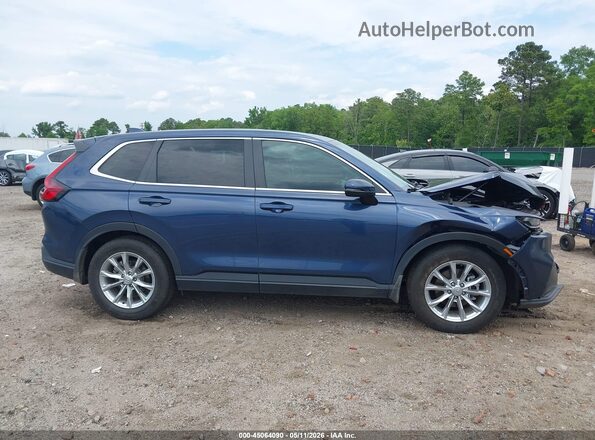5J6RS3H40SL007844 2025 HONDA CR-V Blue Widok wnętrza z tyłu