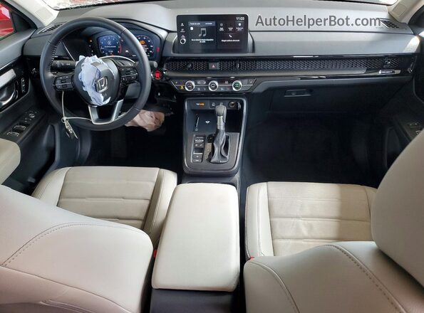 5J6RS3H73TL003282 2026 HONDA CR-V Red Vista del salpicadero