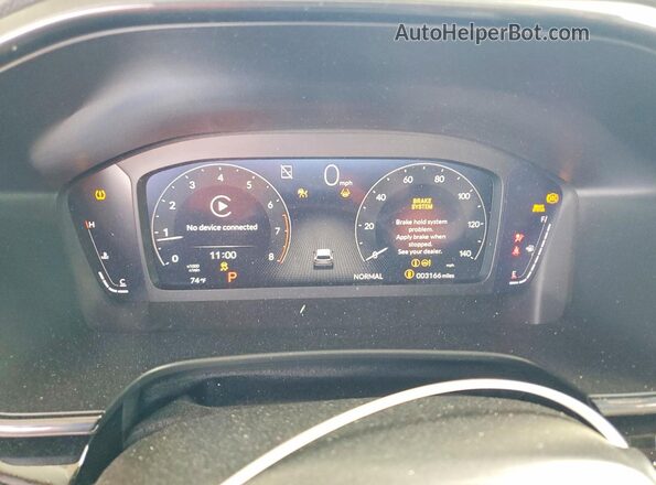 5J6RS3H73TL003282 2026 HONDA CR-V Red Vista del cuadro de instrumentos