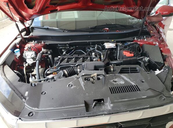 5J6RS3H73TL003282 2026 HONDA CR-V Red Vista del compartimento del motor