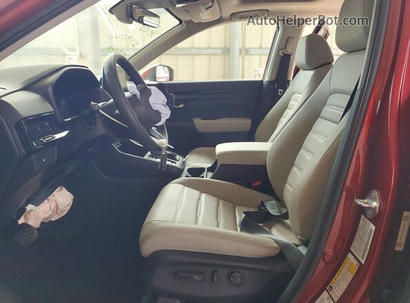 5J6RS3H73TL003282 2026 HONDA CR-V Red Vista interior delantera