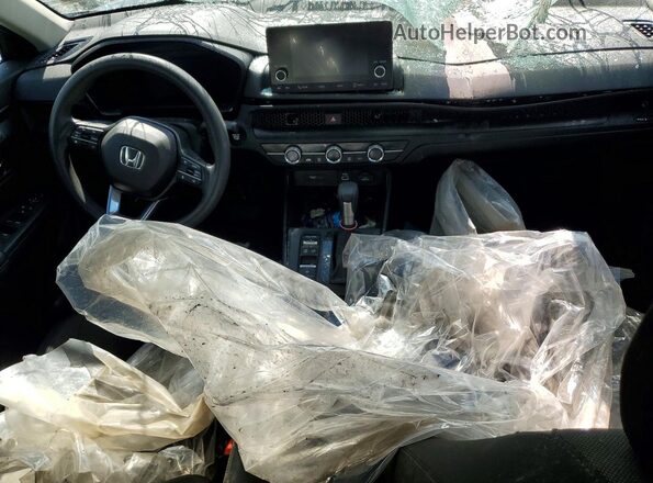 5J6RS4H25SL002644 2025 HONDA CR-V Black Առջևի վահանակի տեսք