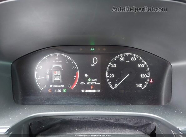 5J6RS4H43PL004577 2023 HONDA CR-V Black Widok tylnych siedzeń