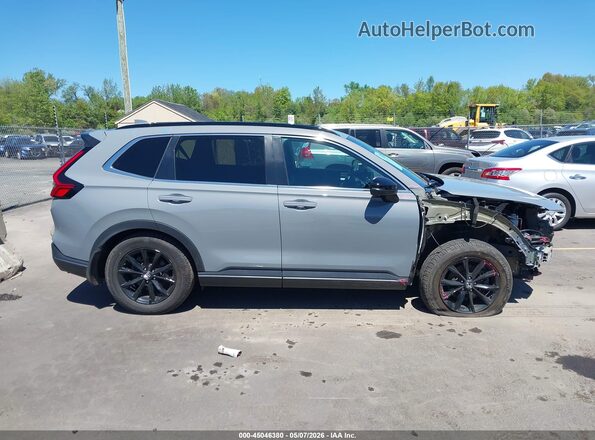 5J6RS6H55RL000683 2024 HONDA CR-V HYBRID Gray Vista interior trasera