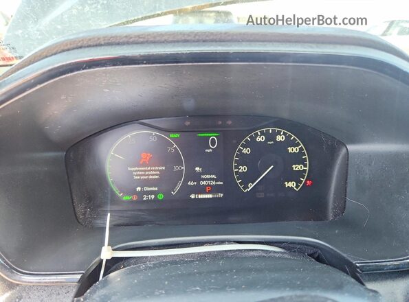 5J6RS6H58RL001200 2024 HONDA CR-V Black Vista del cuadro de instrumentos