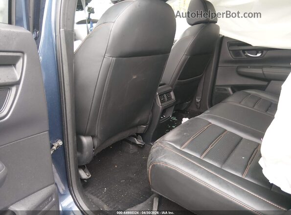 5J6RS6H81SL005217 2025 HONDA CR-V Blue Vista de la etiqueta del VIN