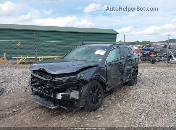 5J6RS6H87SL010986 2025 HONDA CR-V Gray Առջևի ձախ երեք քառորդ տեսարան