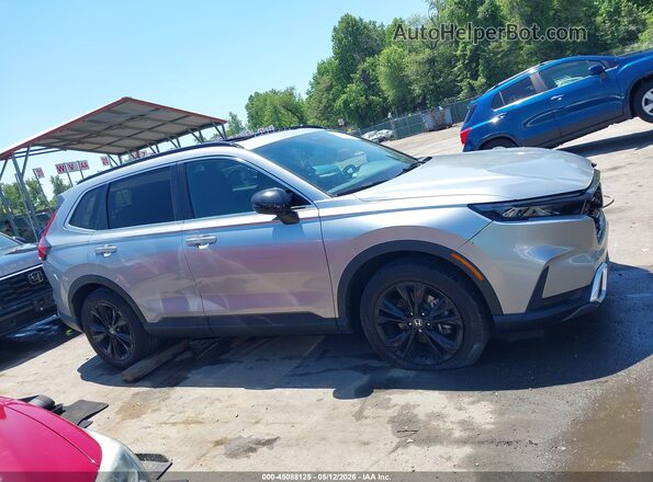 5J6RS6H99RL017263 2024 HONDA CR-V HYBRID Silver Widok zestawu wskaźników