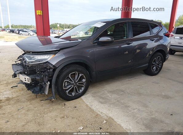 5J6RT6H58NL032096 2022 HONDA CR-V Gray Передня ліва чверть