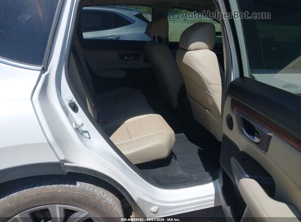 5J6RT6H91NL040219 2022 HONDA CR-V HYBRID White Widok naklejki z numerem VIN